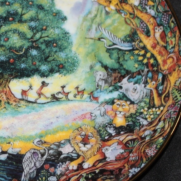 Bill Bell Paradise Franklin Mint Plates 1 of 4 - Picture 7 of 7
